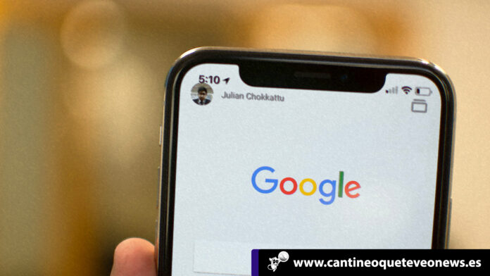 Google en un Iphone - cantineoqueteveo