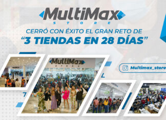 3 tiendas en 28 días