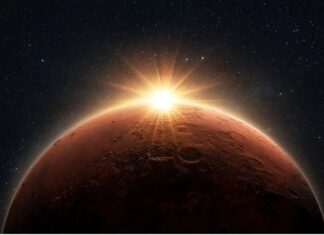 Puesta de Sol en Marte