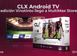 CLX Android TV Vinotinto