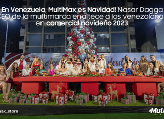 Mensaje navideño de Multimax store