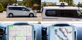 Apple Maps despliega sus coches por España, el mapa con datos más detallados Apple Maps coches España - cantineoqueteveo news