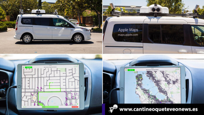 Apple Maps despliega sus coches por España, el mapa con datos m Apple Maps coches España - cantineoqueteveo news