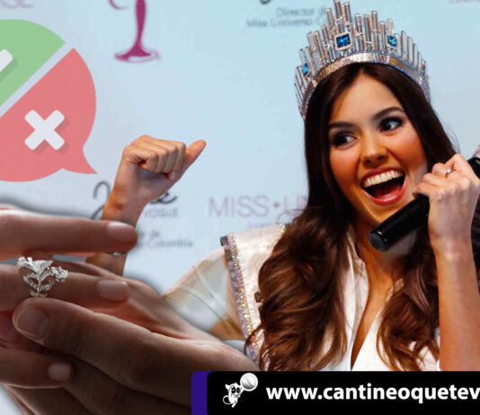 Ex Miss Universo Paulina Vega revela compromiso ¿Verdad o Falso? Paulina Vega - cantineoqueteveo news