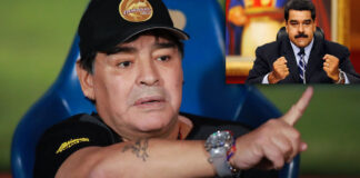 Federación Mexicana multa a Maradona por dedicar triunfo a Maduro Maradona-cantineoqueteveonews