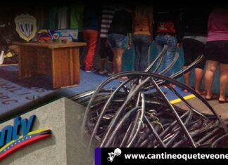Telefonía CANTV recupera 2 toneladas de cables en Petare-Caracas Telefonía CANTV- Cantineoqueteveonews