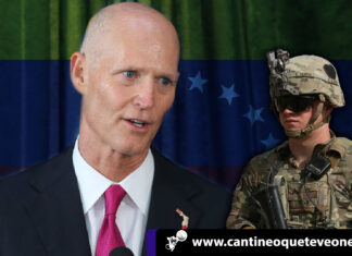 Senador Rick Scott considera que deberían enviar militares a Venezuela Senador Rick Scott - militares - Venezuela - Cantineoqueteveo News