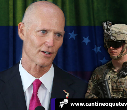 Senador Rick Scott considera que deberían enviar militares a Venezuela Senador Rick Scott - militares - Venezuela - Cantineoqueteveo News