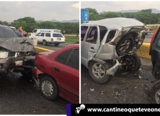 Accidente de tránsito múltiple - Cantineoqueteveo News