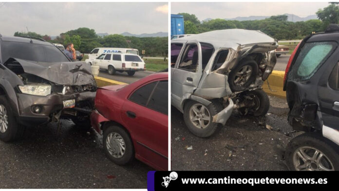 Accidente de tránsito múltiple - Cantineoqueteveo News