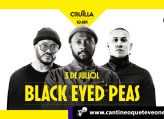 Black Eyed Peas estará en la jornada del Festival Español Cruïlla 2019 Black Eyed Peas -cantineoqueteveonews