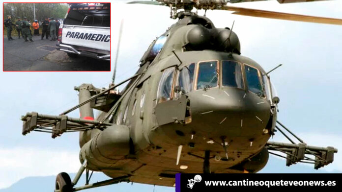 Cantineo-Acidente-elicoptero-FAN Siete militares venezolanos fallecidos - Cantinoqueteveo News