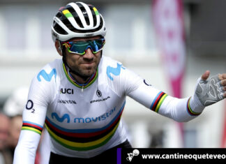 Valverde fuera del Giro por lesión ocasionada en caída a Lieja cantineoqueteveo - Valverde fuera del Giro