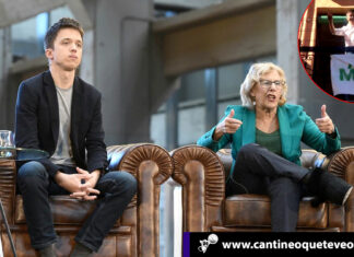 Errejon y Carmena le pide a los ciudadanos sus balcones para publicidad Iñigo Errejon y Carmena- Cantineoqueteveo