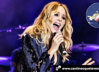 Huevos contra Marta Sánchez, cantante fue atacada durante concierto cantineoqueteveo- Huevos-contra-Marta-Sánchez,-fue-atacada-durante-concierto-en-Barcelona