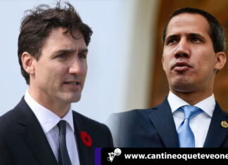 Justin Trudeau ha sostenido conversaciones con Juan Guaidó Justin Trudeau - Guaido - cantineoqueteveo