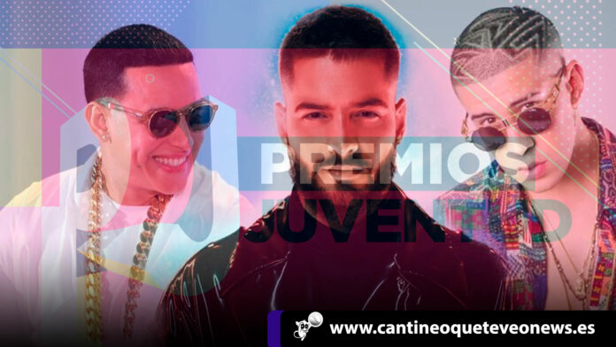 Los-más-nominados-a-premios-Juventud-Daddy-Yankee,-Maluma-y-Bad-Bunny Premios Juventud-nominados-cantineoqueteveonews