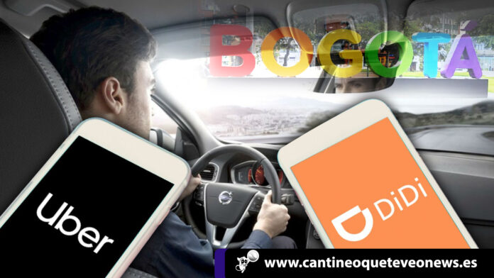 cantineoqueteveo- Uber y DiDi, dura competencia por conductores en Bogotá cantineoqueteveo- Uber y DiDi, dura competencia por conductores en Bogotá