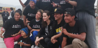 Angelina Jolie visita la frontera Colombo-venezolana con Kelly Clements Angelina Jolie visita -cantineoqueteveonews