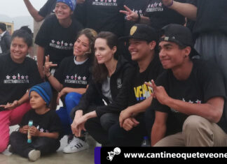 Angelina Jolie visita la frontera Colombo-venezolana con Kelly Clements Angelina Jolie visita -cantineoqueteveonews