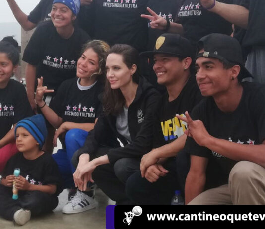 Angelina Jolie visita la frontera Colombo-venezolana con Kelly Clements Angelina Jolie visita -cantineoqueteveonews
