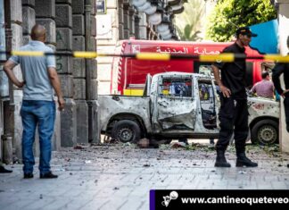 Atentados en Túnez contra policías por presuntos terroristas Cantineoqueteveo News - Atentados-sucesivos-Túnez