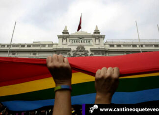 Comunidad LGBT en Perú por primera vez se manifestó al Congreso Cantineoqueteveo News - Comunidad LGBT en Perú