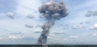 Explosión en una planta de munición en Rusia y deja varios heridos Explosión en una planta de munición-Cantineoqueteveonews