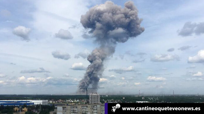 Explosión en una  planta de munición-Cantineoqueteveonews