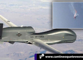 Irán derriba un dron espía de Estados Unidos cerca del estrecho de Ormuz Irán-derriba-un-dron-Cantineoqueteveonews