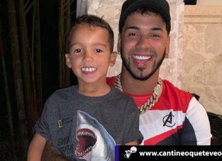 Polémica en las redes: le dan duro a Anuel por ponerle dientes de oro a su hijo Polemica en las redes le dan duro a Anuel por ponerle dientes de oro a su hijo - Cantineoqueteveo News