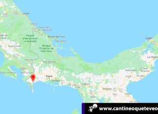 Terremoto en la frontera Panamá y Costa Rica con profundidad de 30Km Terremoto en la frontera entre Panamá y Costa Rica-cantineoqueteveonews