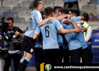 Uruguay Chile a sellar su boleto a cuartos 2