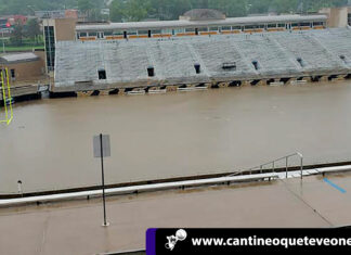 Lluvias en Michigan inundó el Waldo Stadium de Western University Lluvias-en-Michigan-Cantineioqueteveonews