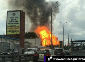 Central térmica en Moscú se incendió y dejo 6 personas heridas Cantineoqueteveo News - Central térmica Moscú incendió