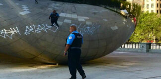 The Bean escultura de Chicago vandalizado por siete sujetos Cantineoqueteveo News - The Bean