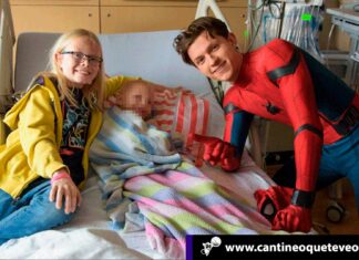 Elenco de Spider-man lleva alegría a niños de un hospital en EEUU Cantineoqueteveo News - Spider-man