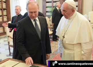 Cantineoqueteveo News - Putin y el papa Francisco