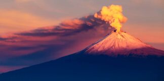 Volcán Popocatépetl de México registra 30 explosiones en 24 horas Cantineoqueteveo News -Volcán Popocatépetl de México