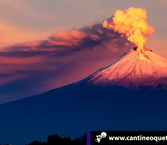 Volcán Popocatépetl de México registra 30 explosiones en 24 horas Cantineoqueteveo News -Volcán Popocatépetl de México