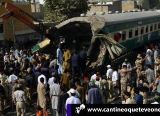 Choque de trenes en Pakistán deja 11 personas muertas y 67 heridos Cantineoqueteveo News - Choque trenes Pakistán