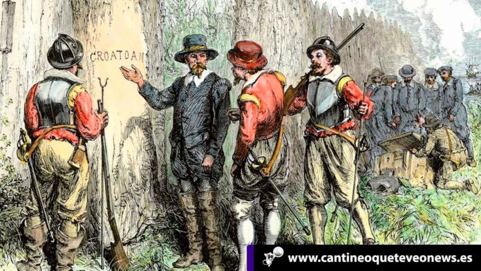 La colonia de Roanoke o la narración de cómo un grupo humano fue devorado por suelo americano en el siglo XVIII. La colonia de Roanoke - Cantineoqueteveonews
