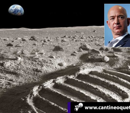 EE.UU. vuelve a la luna con el apoyo de Elon Musk y Jeff Bezos Elon Musk y Jeff Bezos - CantineoqueteveoNews