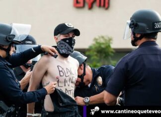 Policía usa rastreadores de contacto COVID y persigue manifestantes rastreadores de contactos - Cantineoqueteveonews