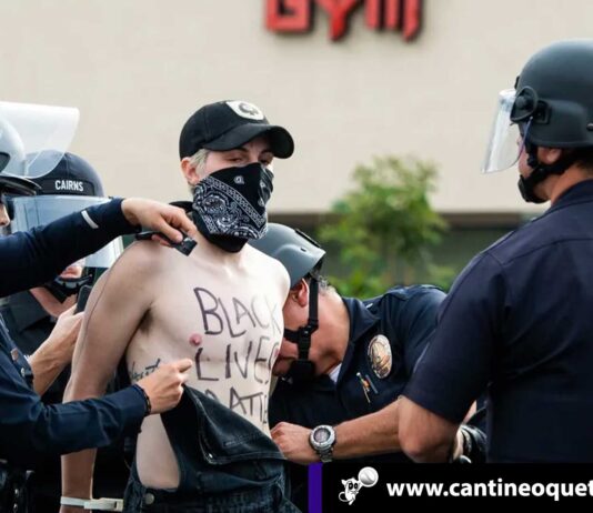 Policía usa rastreadores de contacto COVID y persigue manifestantes rastreadores de contactos - Cantineoqueteveonews