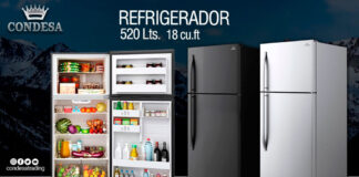 El nuevo refrigerador Condesa de 520Lt para mejorar la conservación de tus alimentos El nuevo refrigerador Condesa - Cantineoqueteveonews