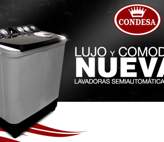 Nuevas lavadoras semiautomáticas de Condesa hechas en Venezuela lavadoras semiautomáticas de Condesa - Manzur Dagga - Manzur Ramadan Dagga - CEO de Condesa