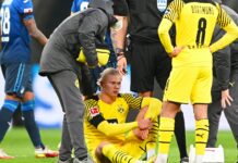 Erling Haaland, la mayor amenaza de la selección Noruega se lesionó Erling Haaland selección Noruega - cantineoqueteveo
