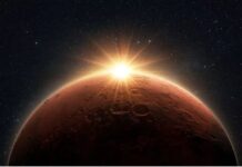 Puesta de Sol en Marte