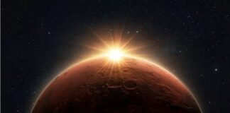 Puesta de Sol en Marte
